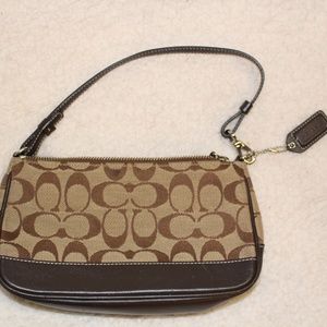 Coach Signature Shoulder Bag Brown/Tan
